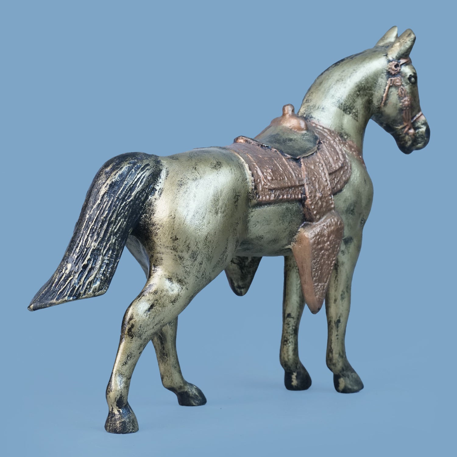 Royal Arabian Stallion - Antique Brass Collection