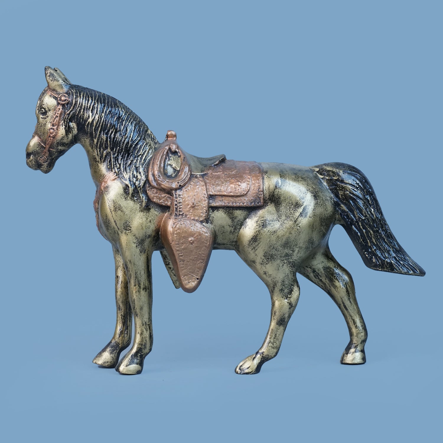 Royal Arabian Stallion - Antique Brass Collection