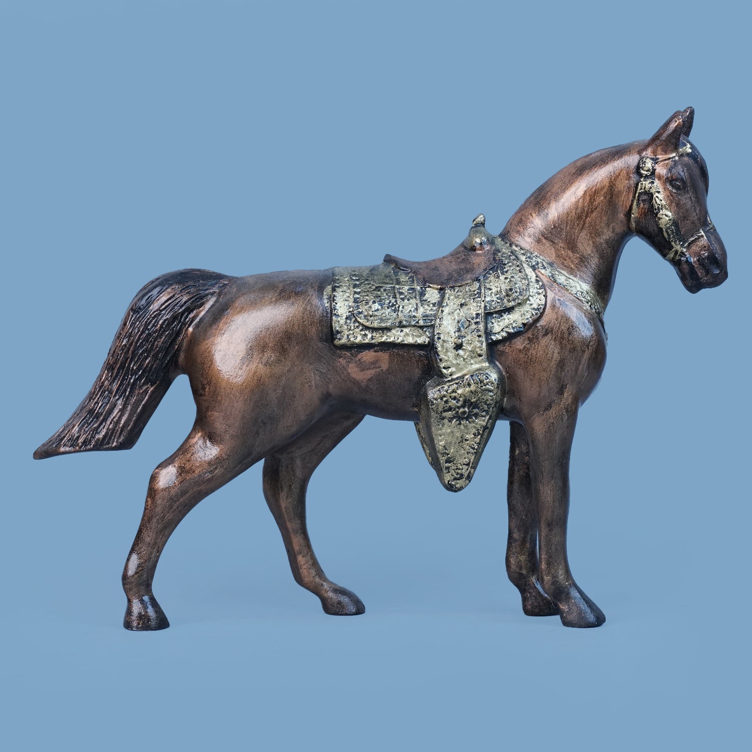 Royal Arabian Stallion - Antique Copper Collection
