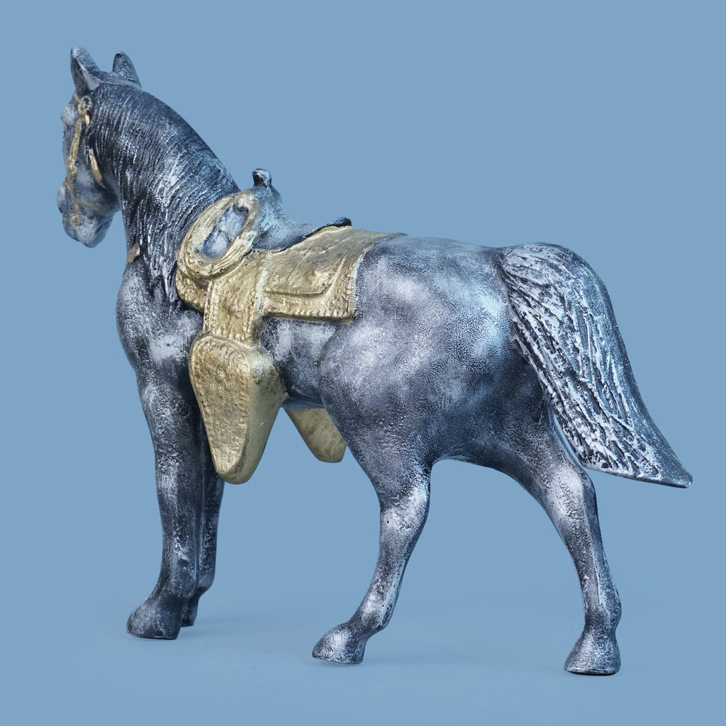 Royal Arabian Stallion - Antique Silver Collection