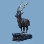 Royal Markhor of the Peaks - Antique Copper Collection