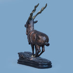 Royal Markhor of the Peaks - Antique Copper Collection