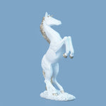 Royal Rearing Horse - White Gold Collection