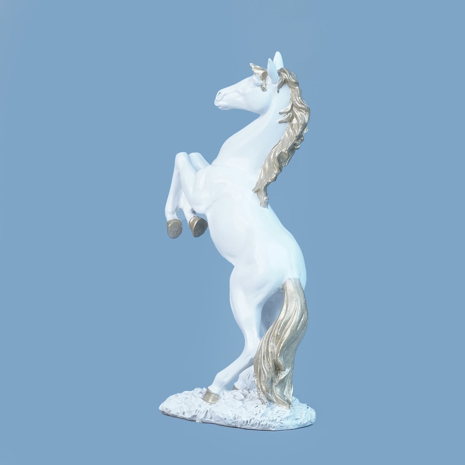 Royal Rearing Horse - White Gold Collection