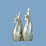 Royal Swan Pair - Golden Grace Collection