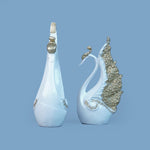 Royal Swan Pair - White & Golden Collection
