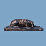 Royal Resting Hound Dog - Antique Copper Collection