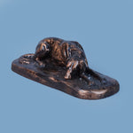 Royal Resting Hound Dog - Antique Copper Collection