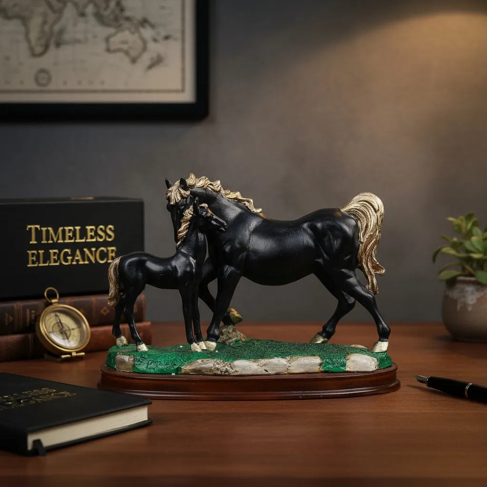Royal Companionship Statue - Onyx Gold Collection