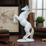 Royal Rearing Horse - White Gold Collection