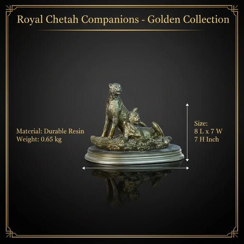 Royal Cheetah Companions - Golden Collection