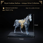 Royal Arabian Stallion - Antique Silver Collection