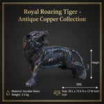 Royal Roaring Tiger - Antique Copper Collection