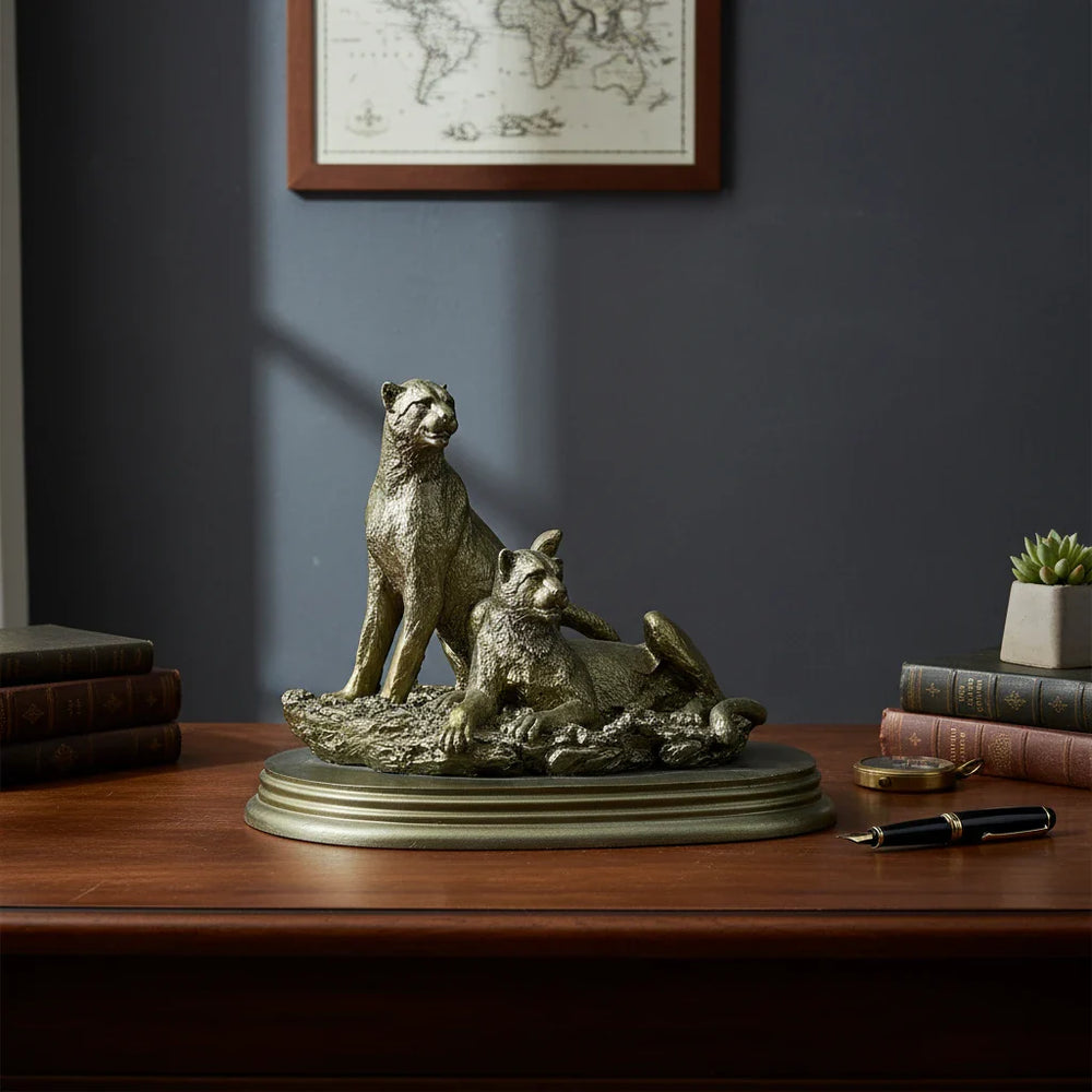 Royal Cheetah Companions - Golden Collection